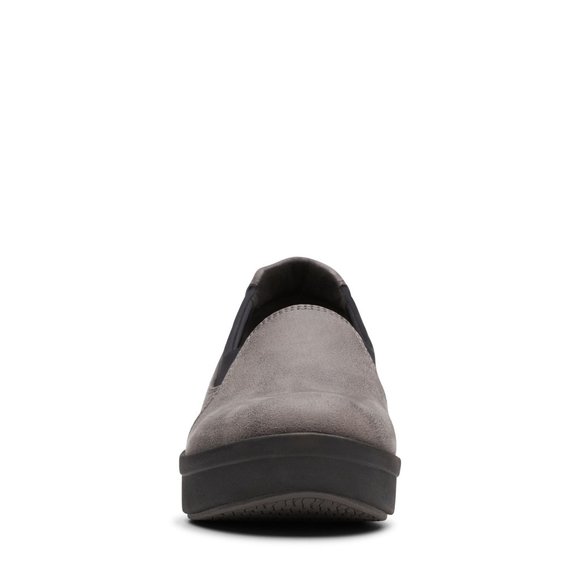 Clarks Cloudsteppers Step Rose Moon Slip-On Wedges - Picture 7 of 14